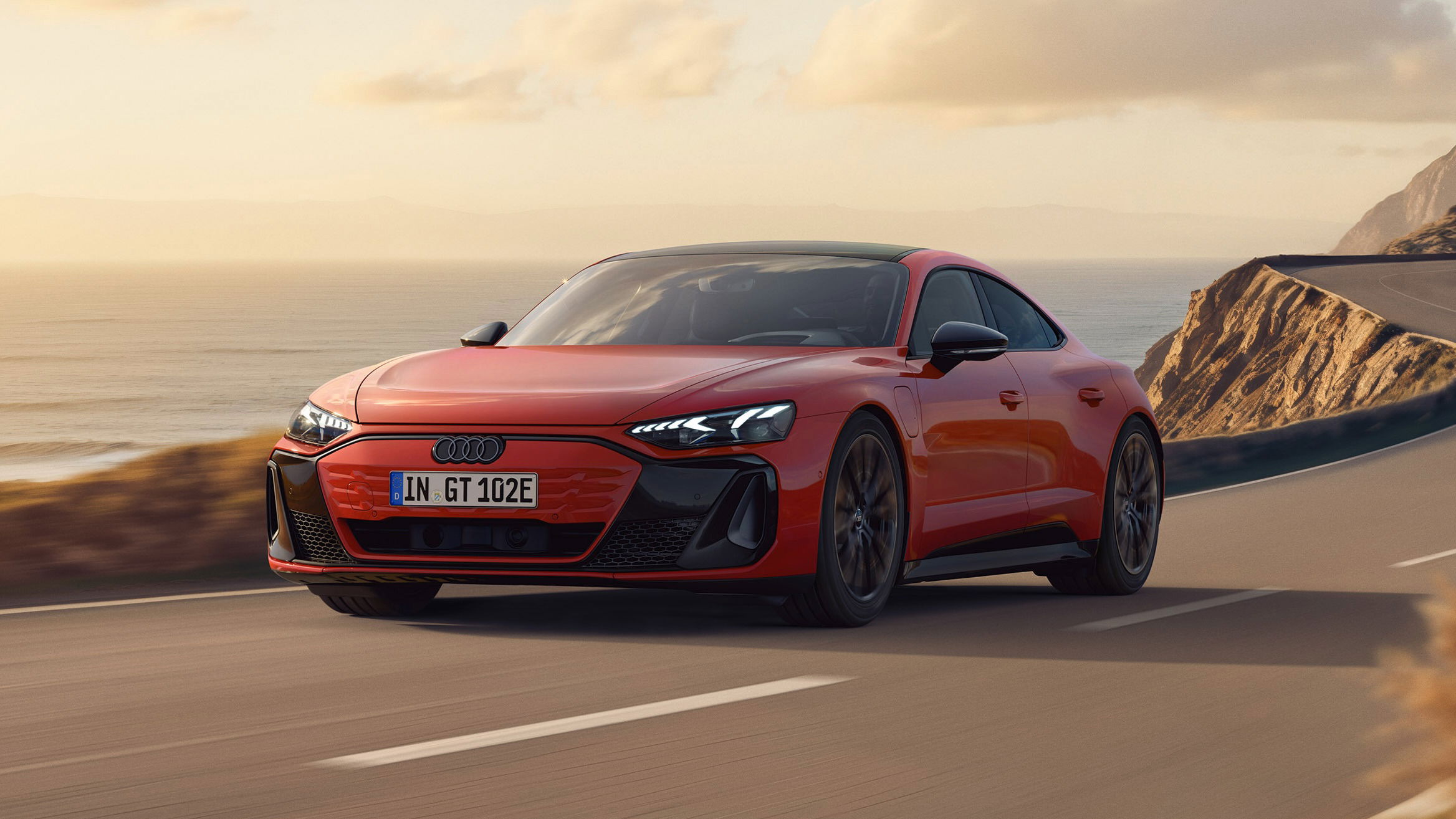 Audi E-Tron GT Quattro - front